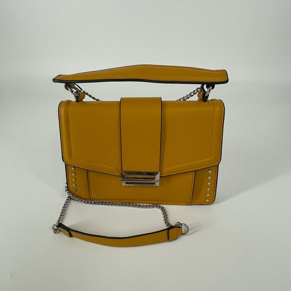 Topshop Yellow Crossbody Bag (PA3#1)